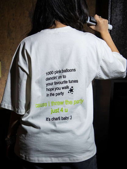 party4u oversized tee