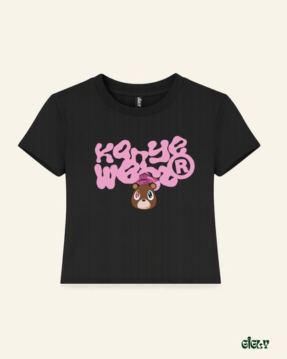 kanye graduation baby tee