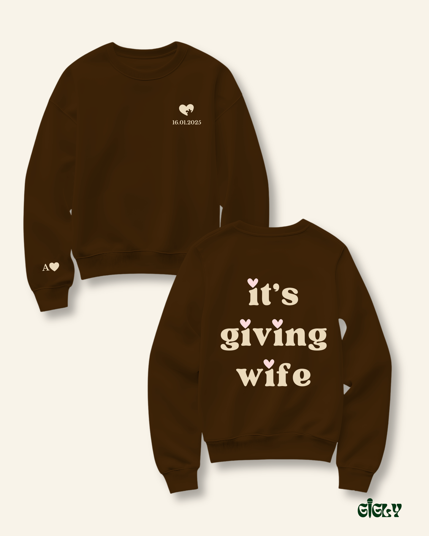 Its giving wife sweatshirt