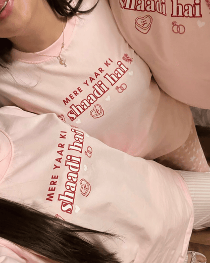 shaadi hai oversized tee