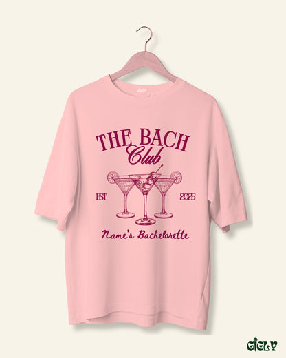 custom bach oversized tee