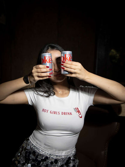 diet coke baby tee