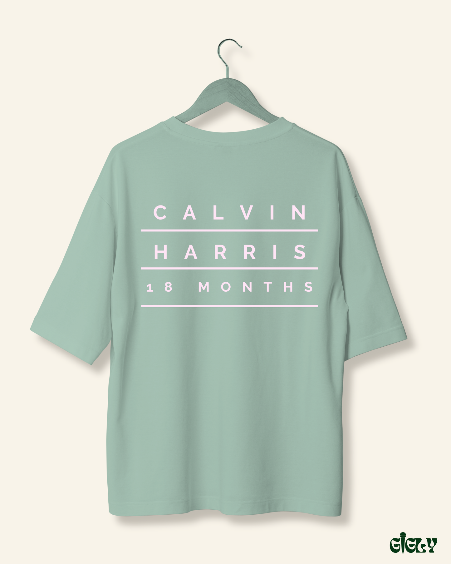 feels so close calvin harris oversized tee
