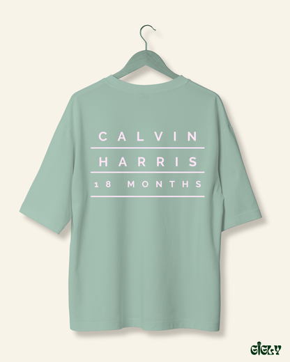 feels so close calvin harris oversized tee
