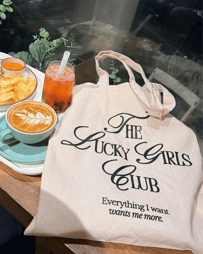 lucky girls tote