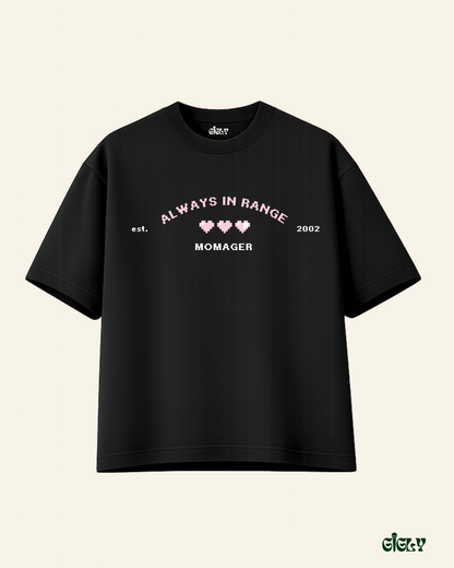 momager custom oversized tee