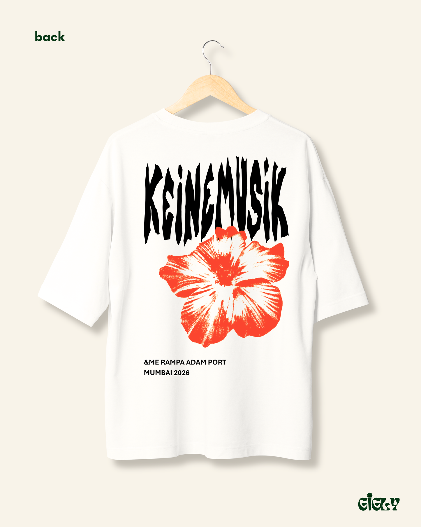 keinemusik floral oversized tee