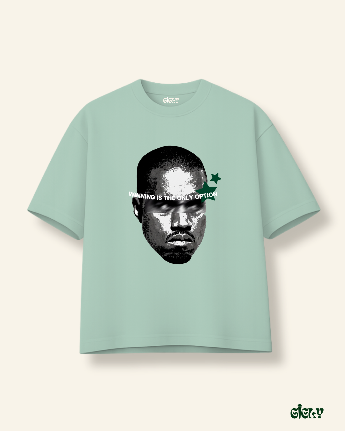win kanye oversized tee