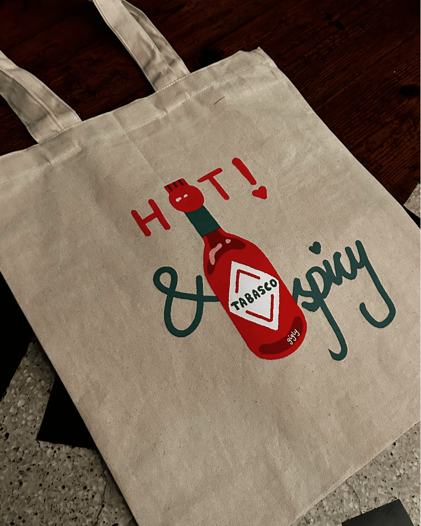 hot & spicy tote