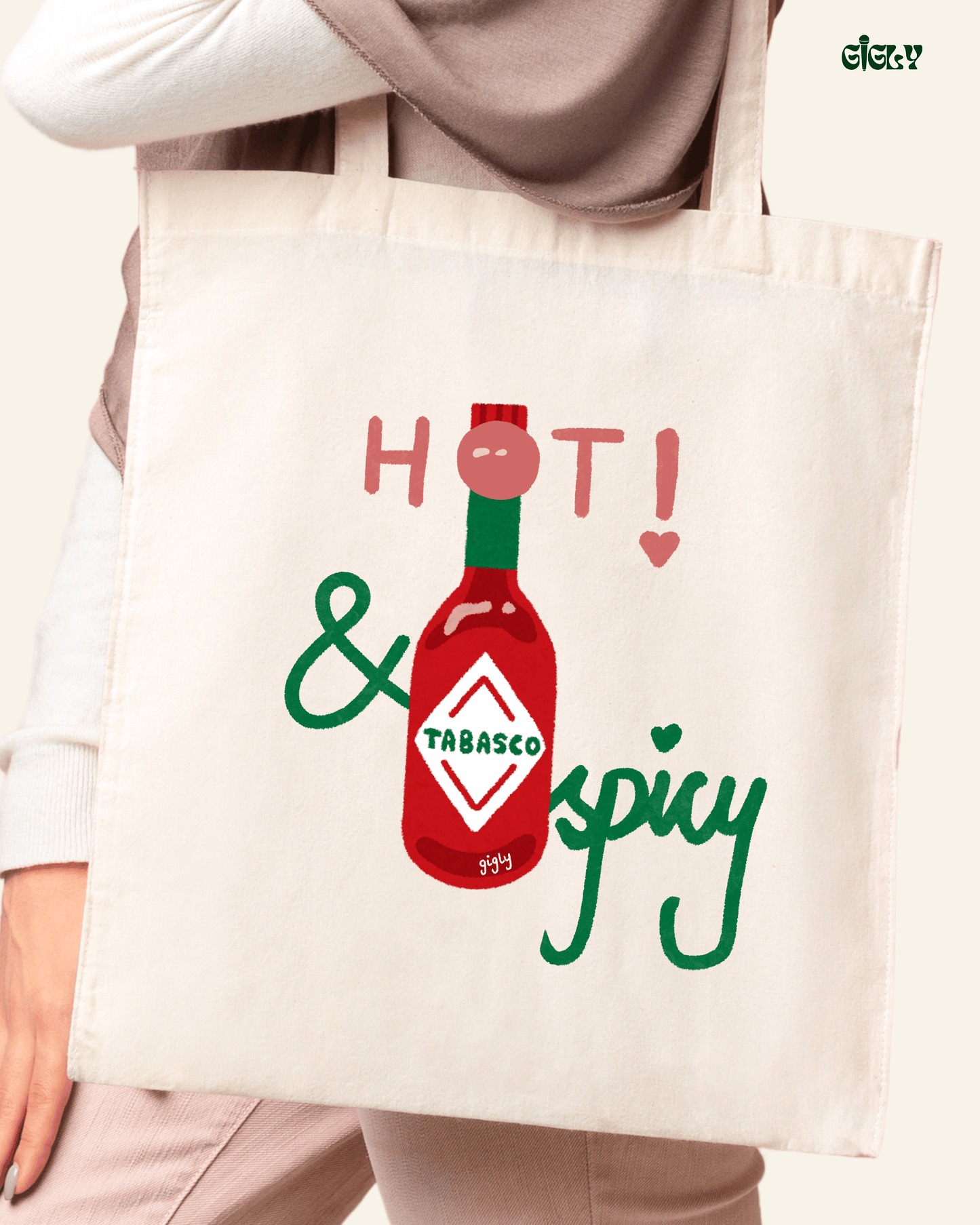 hot & spicy tote
