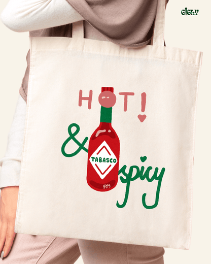 hot & spicy tote