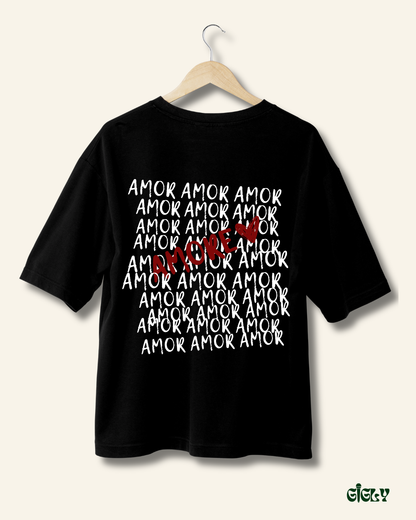 amore oversized tee