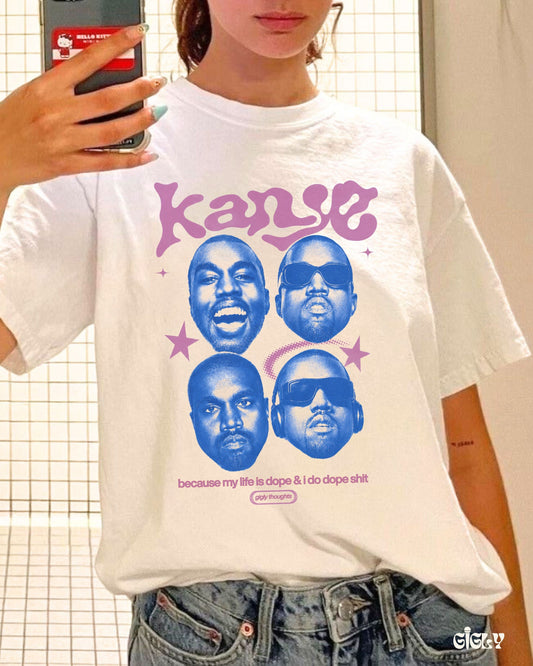 bless myself kanye oversized tee