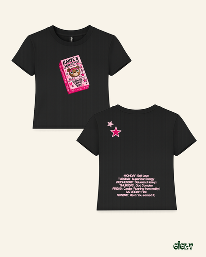 trophy wife kanye baby tee