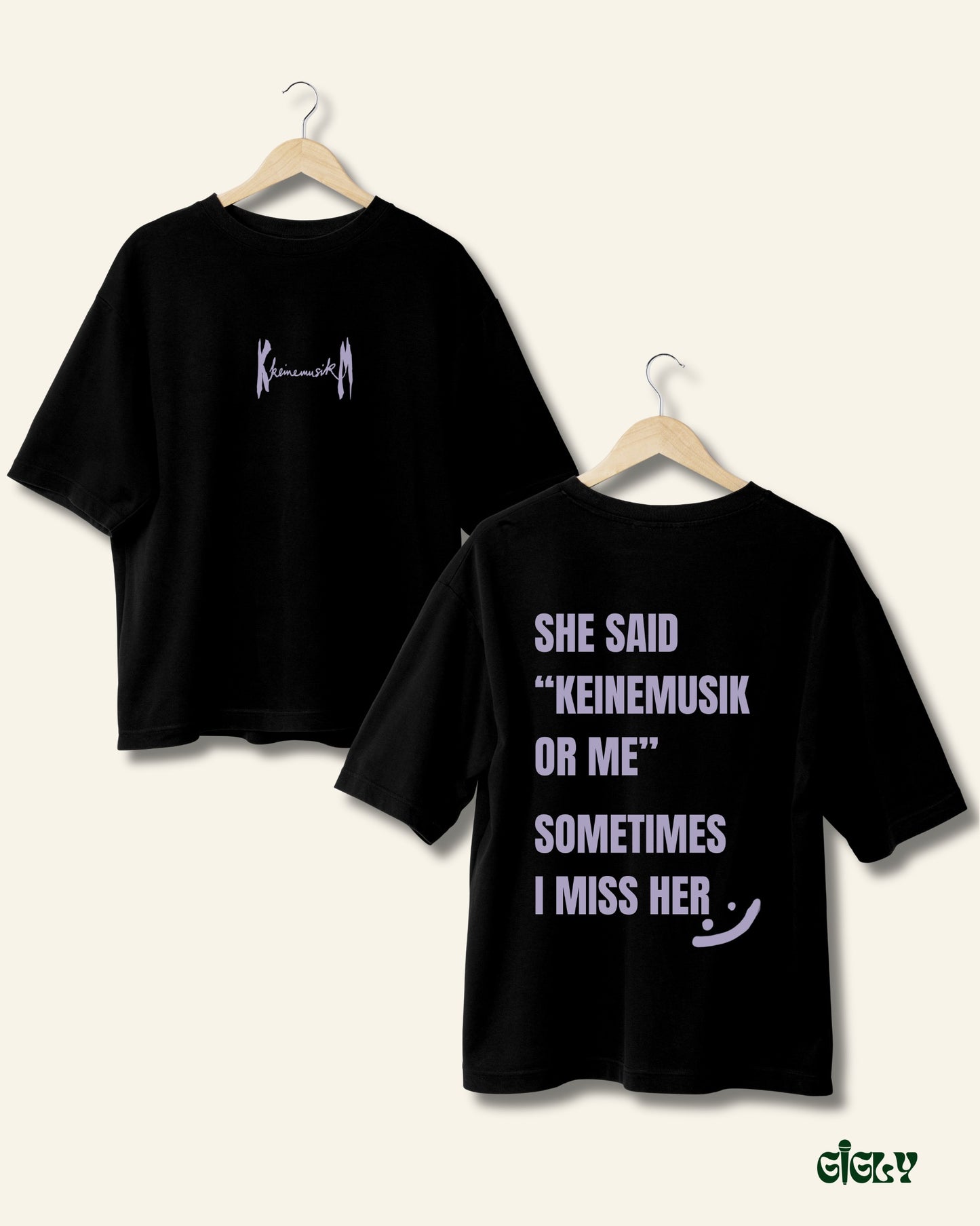 she said keinemusik oversized tee