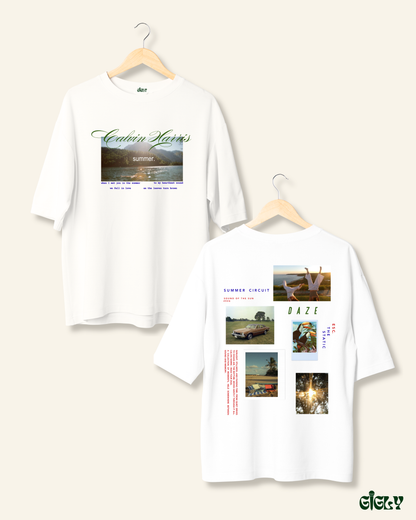 summer circuit calvin harris oversized tee