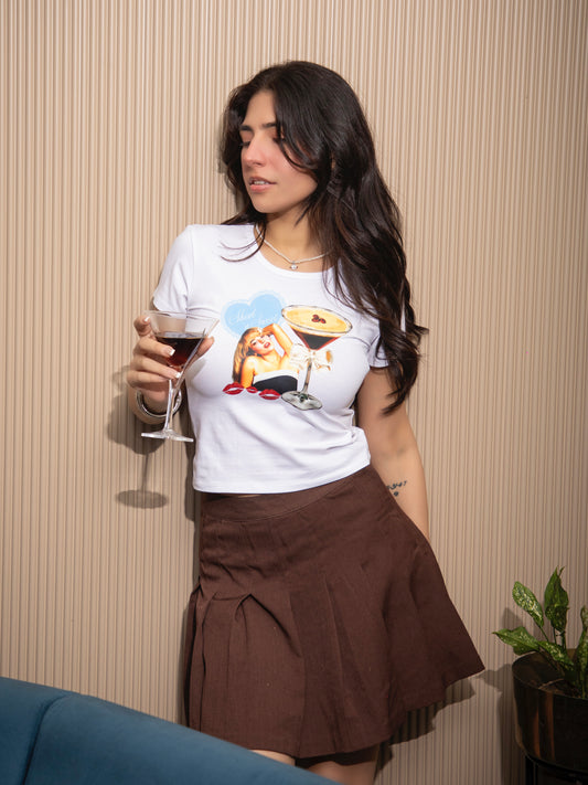 espresso baby tee