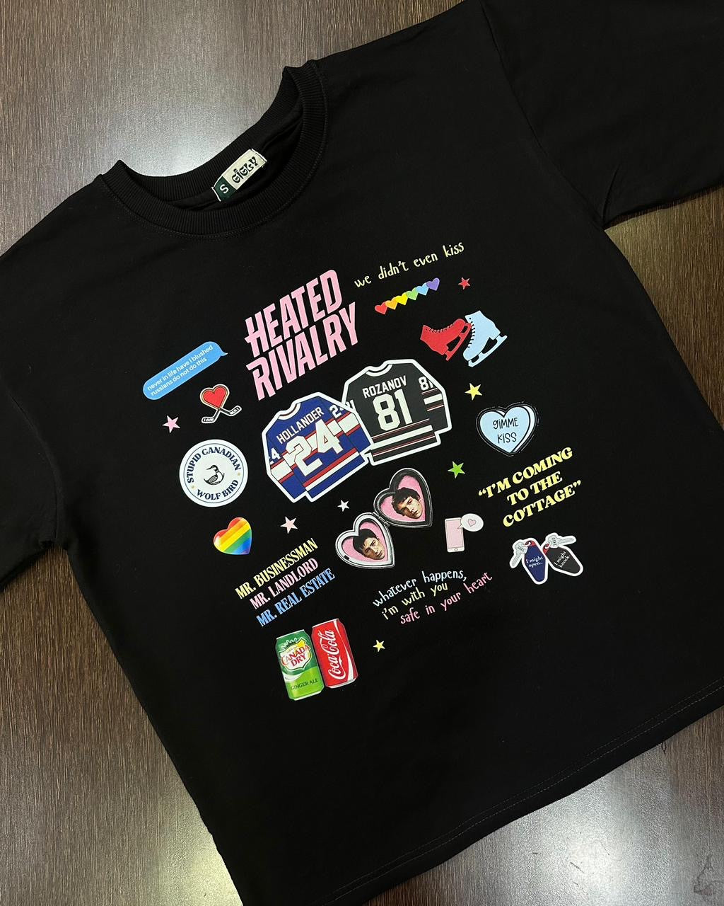 heated rivalry ilya rozanov oversized tee