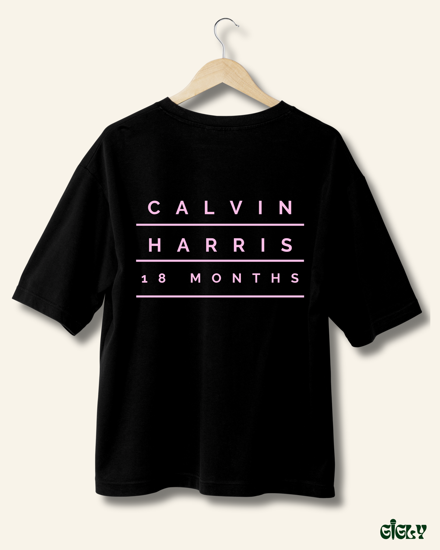 feels so close calvin harris oversized tee