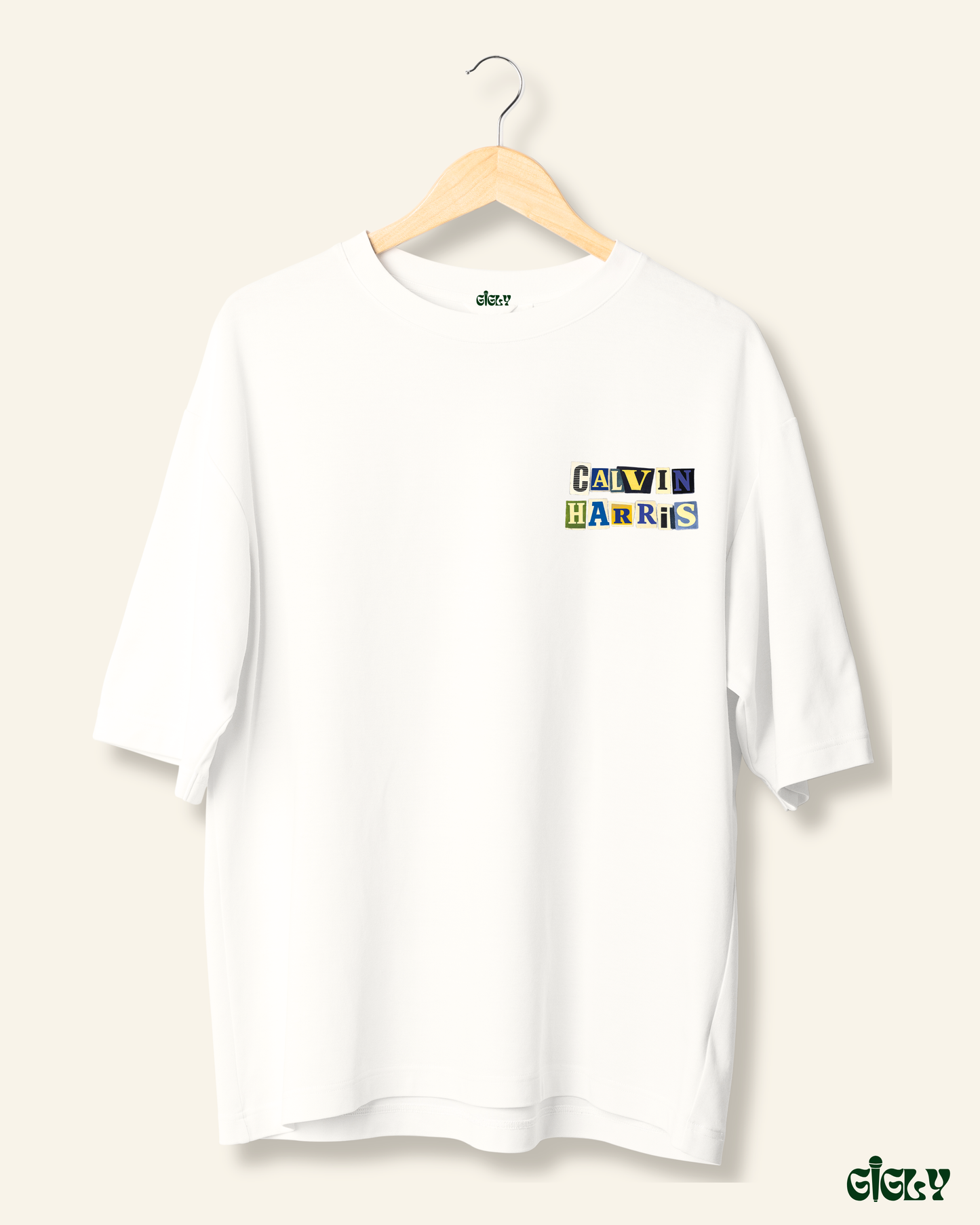 my way calvin harris oversized tee