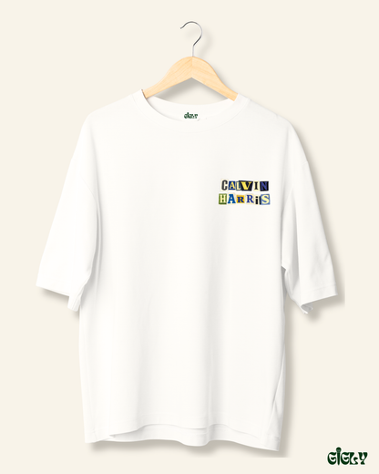 my way calvin harris oversized tee