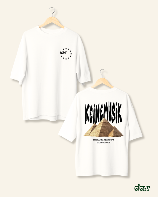 keinemusik pyramids oversized tee