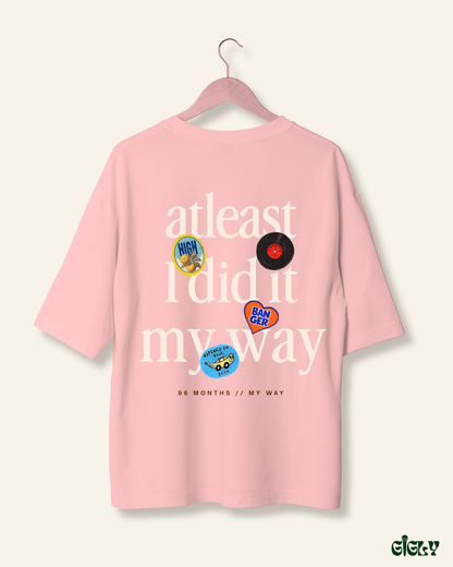 my way calvin harris oversized tee