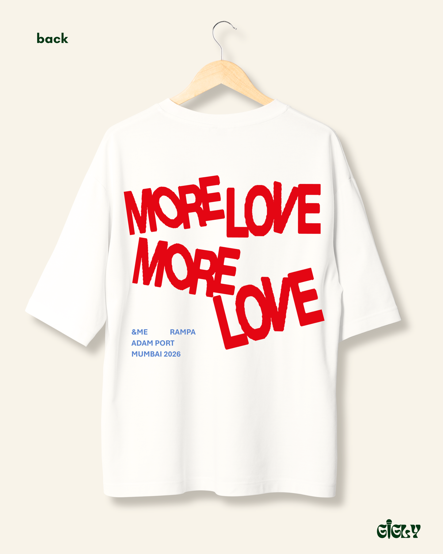 keinemusik cloudy oversized tee
