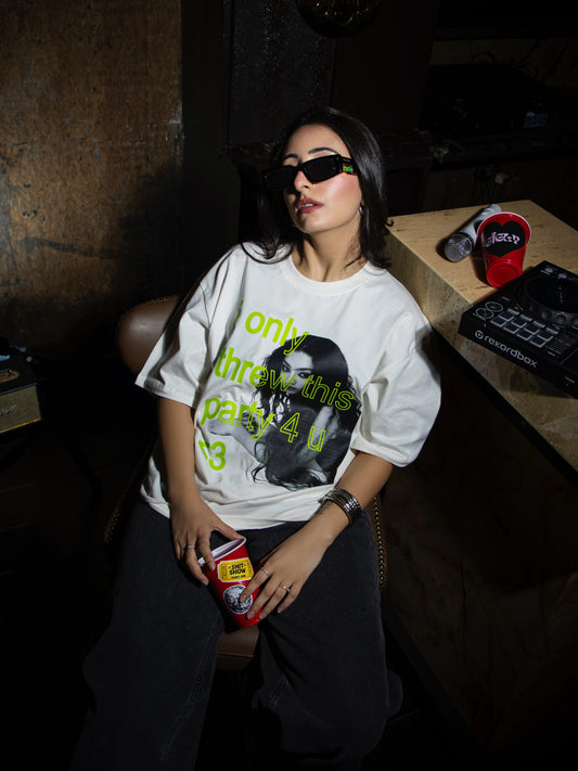 party4u oversized tee
