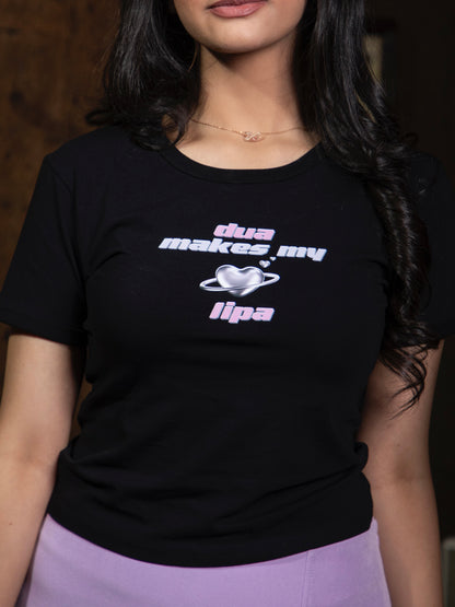 dua lipa baby tee