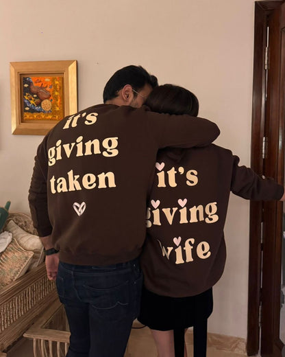 Its giving wife sweatshirt
