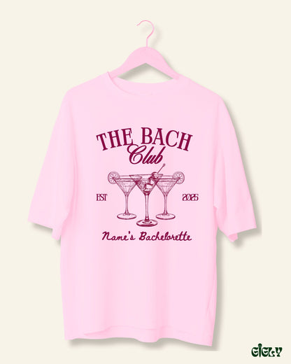 custom bach oversized tee