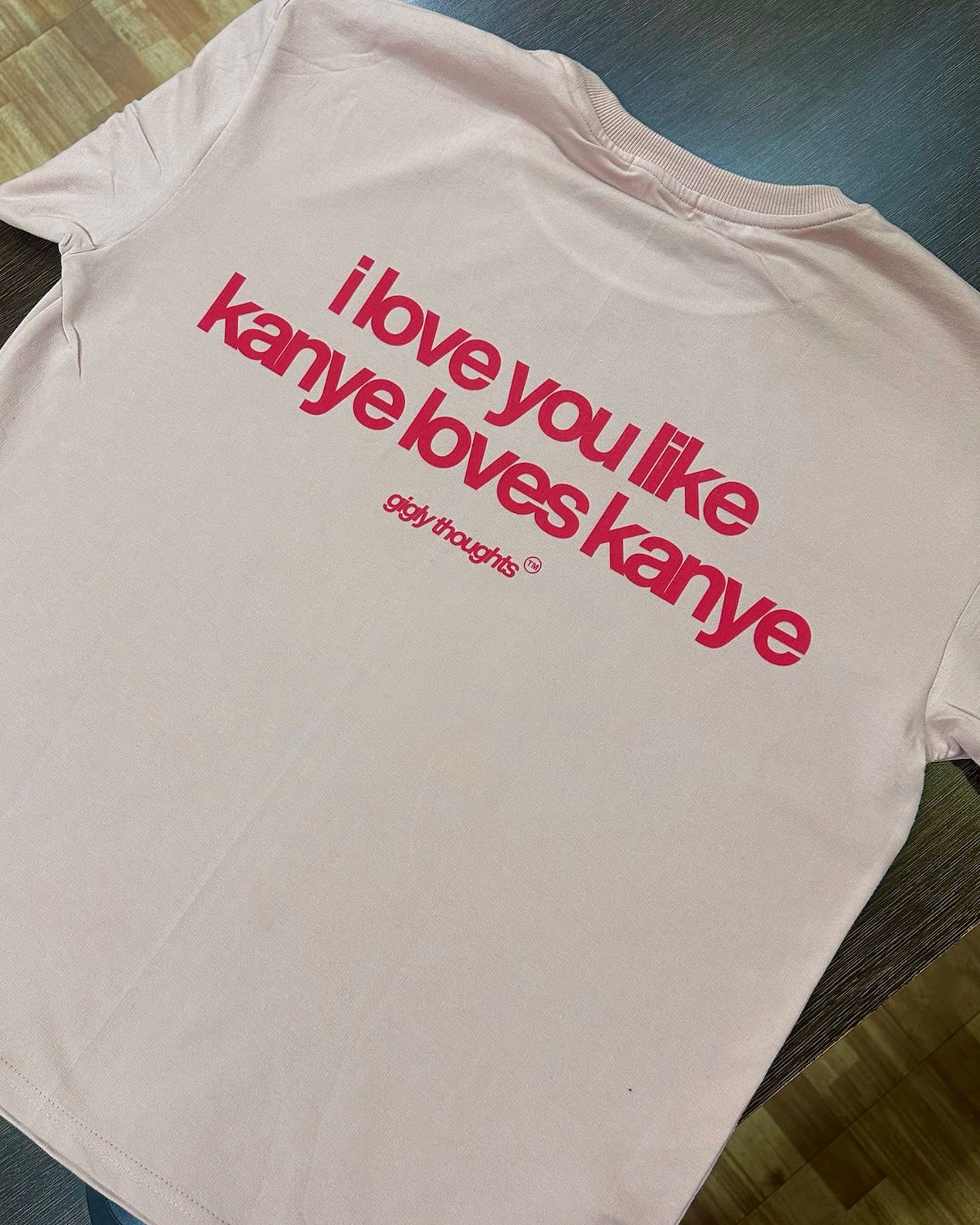 kanye thoughts oversized tee