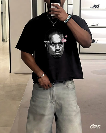 win kanye oversized tee