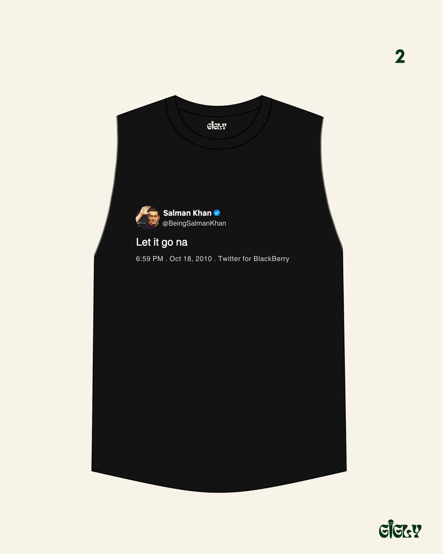 salman tweet oversized tank