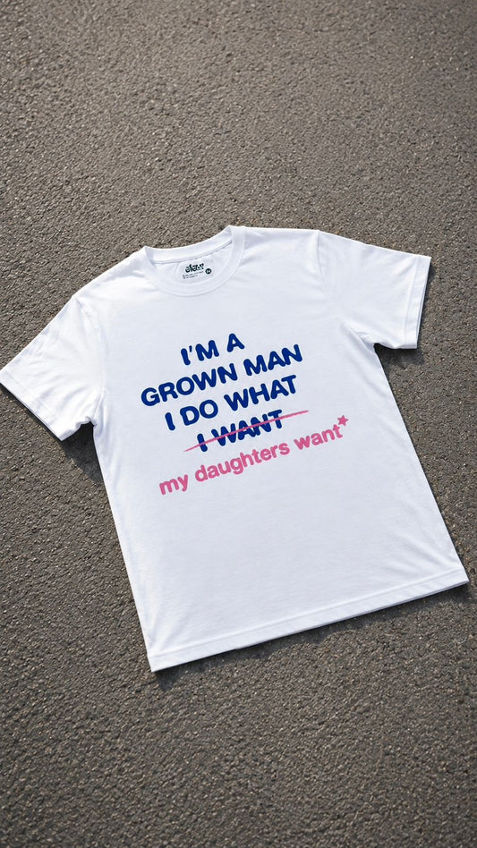 dad life oversized tee