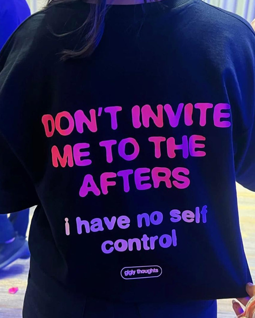 after party oversized tee